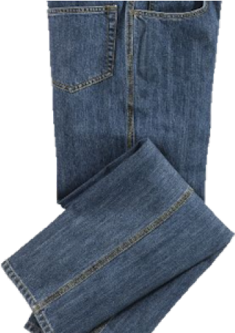 Denim Clipart Folded Pants - Pocket (640x480), Png Download
