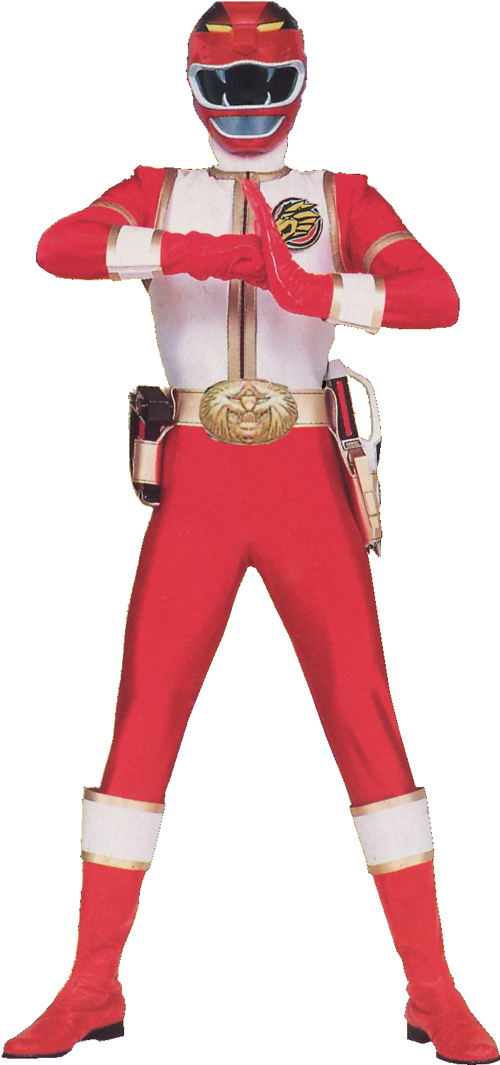 Red Wild Force Z Ranger - Power Rangers Dairanger Red (726x1520), Png Download