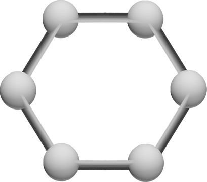 Molecules Clipart Physical Property - Graphene Molecule (409x359), Png Download
