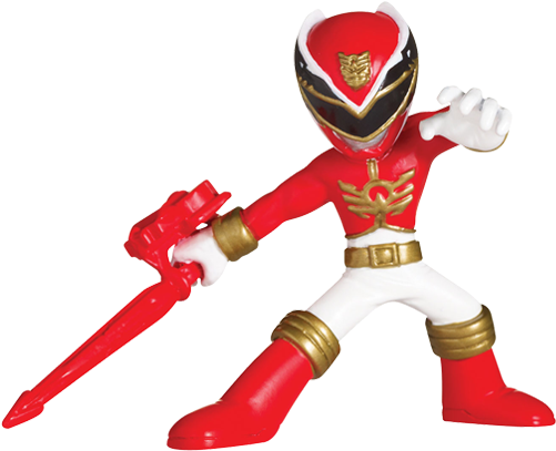 Of The Ranger And Then A Transparent Alternate Figure - Red Megaforce Transparent Background (520x700), Png Download
