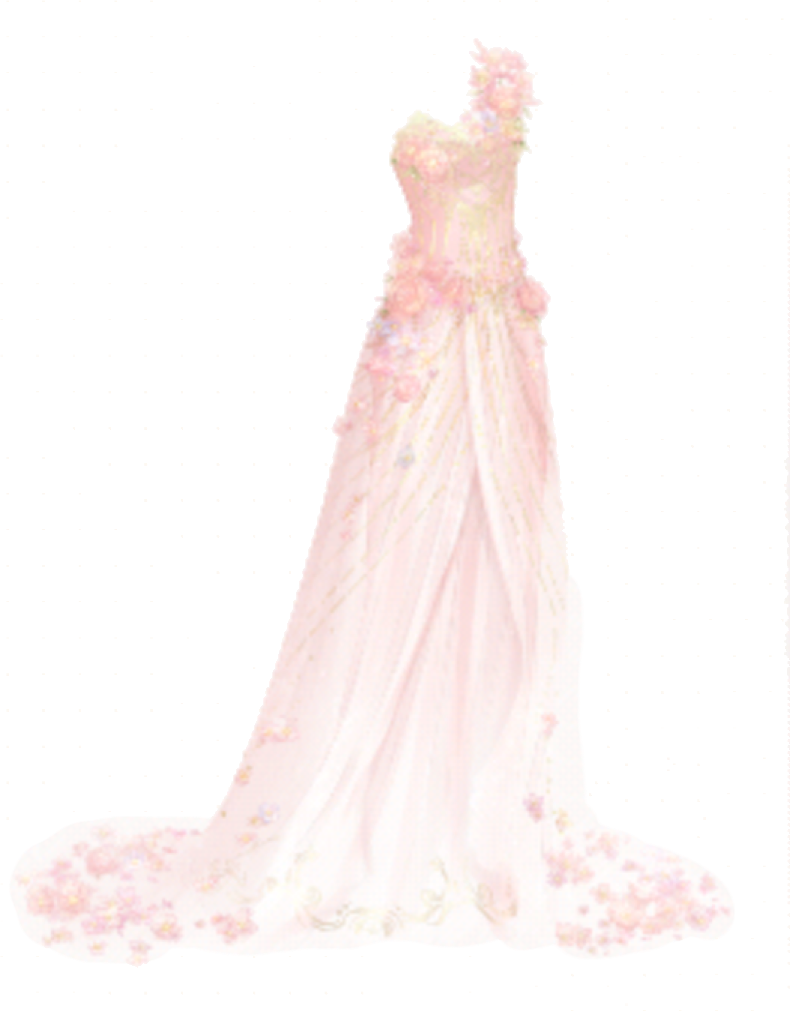 Waltzofflower - Vestido De Noiva 2 Em 1 Sereia (1635x2048), Png Download