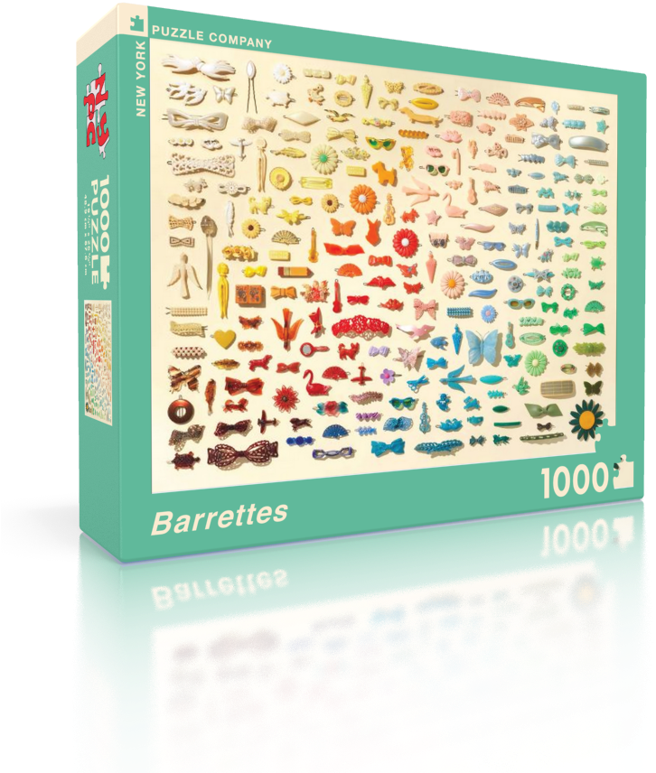 Barrette Collection Graphics / Illustration Jigsaw - Things Organized Neatly: The Art Of Arranging (800x1000), Png Download