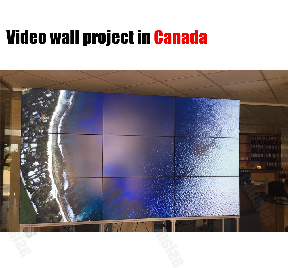 Video Wall Project In Cannda 1000 2 - Television (1000x1000), Png Download