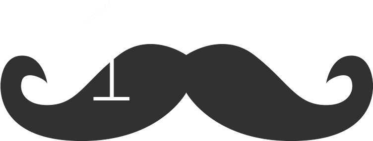 Mustaches Rocked - Dad Day Png (920x321), Png Download