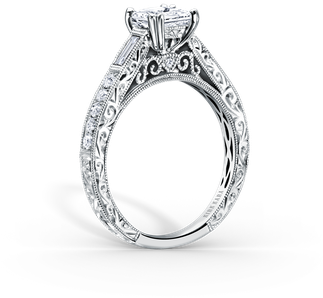 Engagement Ring - K170s - Engagement Ring (350x350), Png Download