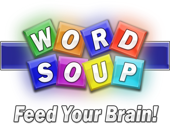 Word Soup Logo - Word Soup - Wordsearch Evolved (666x546), Png Download