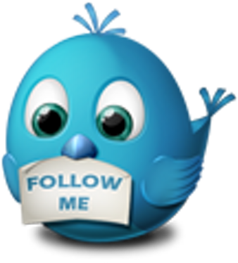 Napster - Follow Me On Twitter (400x400), Png Download