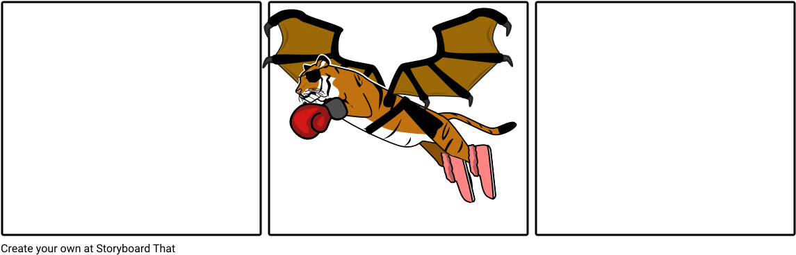 Tiger - Cartoon (1164x385), Png Download