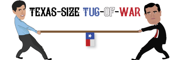 Texas Size Tug Of War - Texas (738x404), Png Download