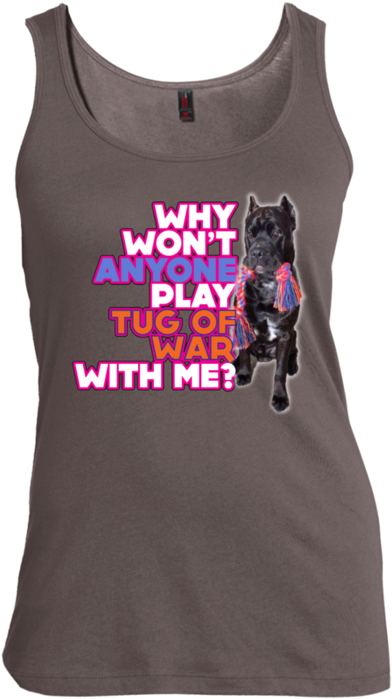 Tug Of War Cane Corso Tank - Female Strength Women's Tank Tops (1024x1024), Png Download