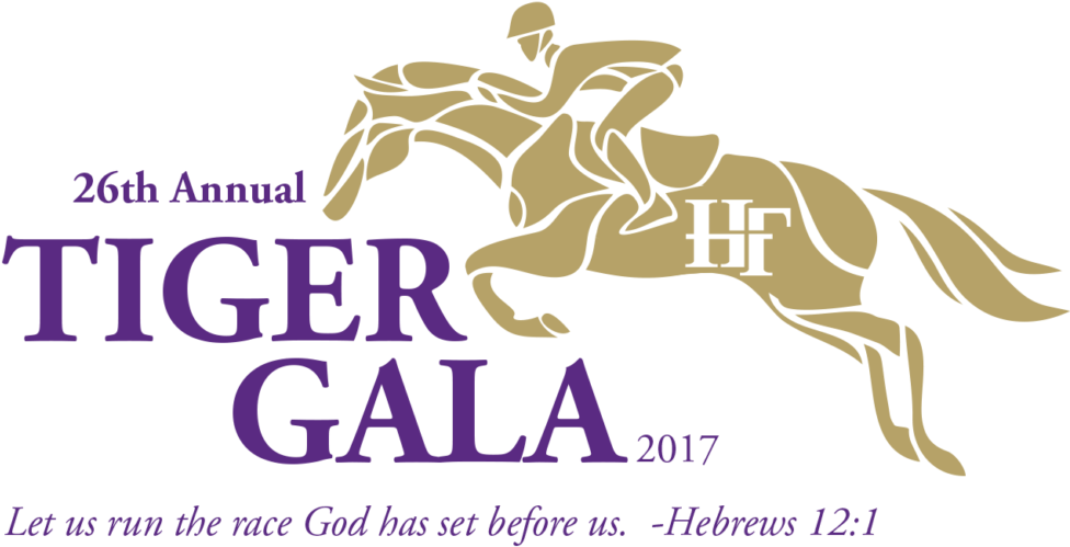 2017 Tiger Gala Logo - Horse Racing (1024x511), Png Download