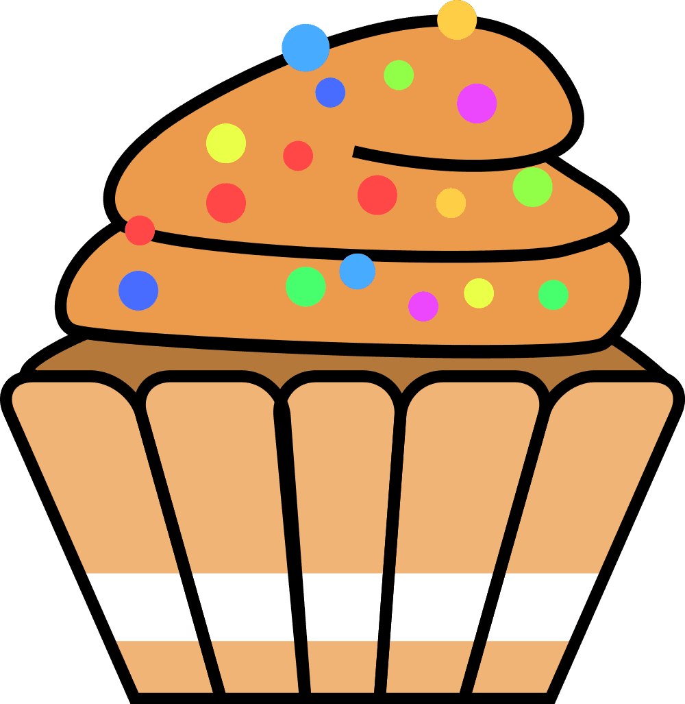 Bakery Clipart At Getdrawings - Desert Food Clip Art (1000x1027), Png Download