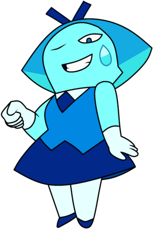 Aquamarine Character Image - Steven Universe Della Saba (366x479), Png Download