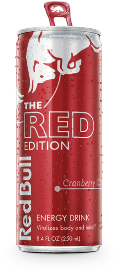Red Bull Red (260x579), Png Download