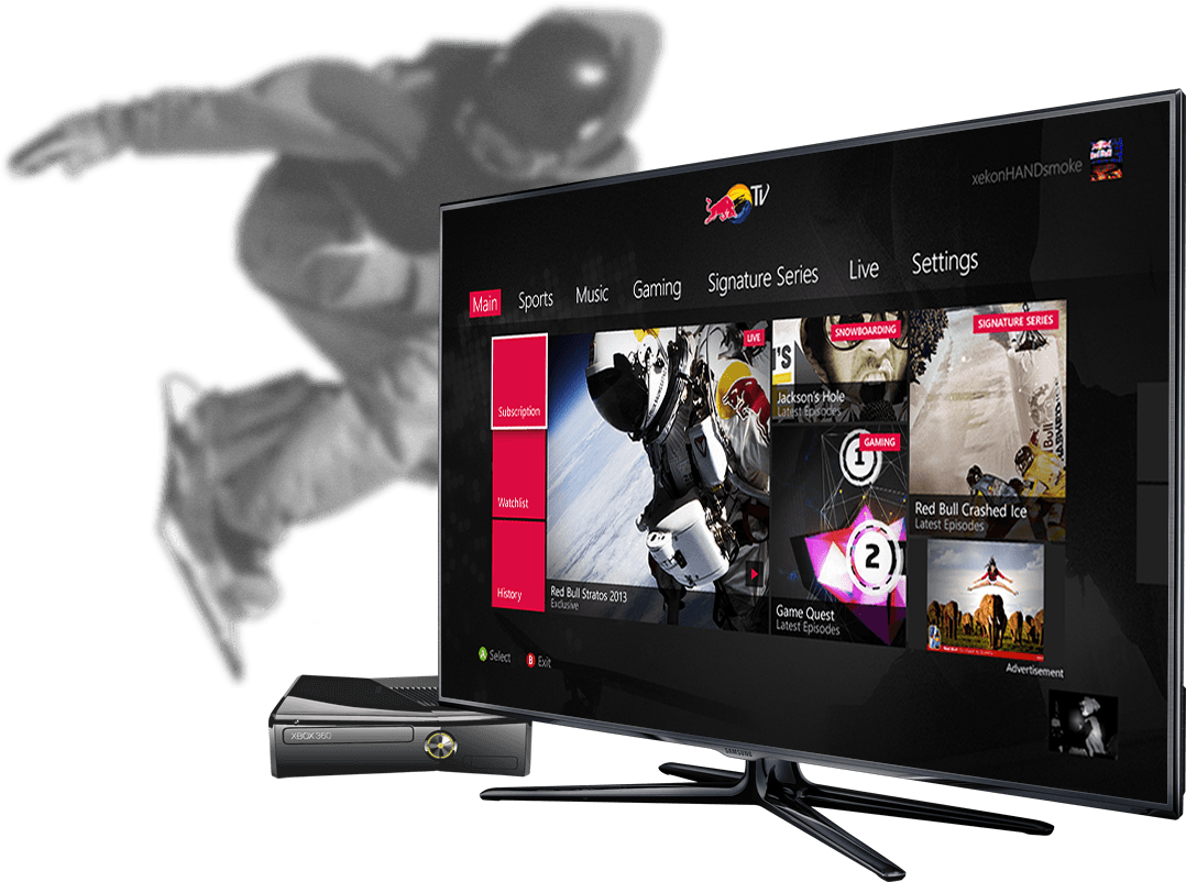 Red Bull Media House Can Drive Engagement, Merchandise - Television Set (1440x1000), Png Download