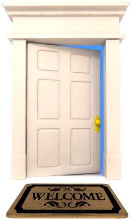Pluspng Provides You With Hq Welcome Mat , Psd, Icons, - Welcome Mat (375x500), Png Download