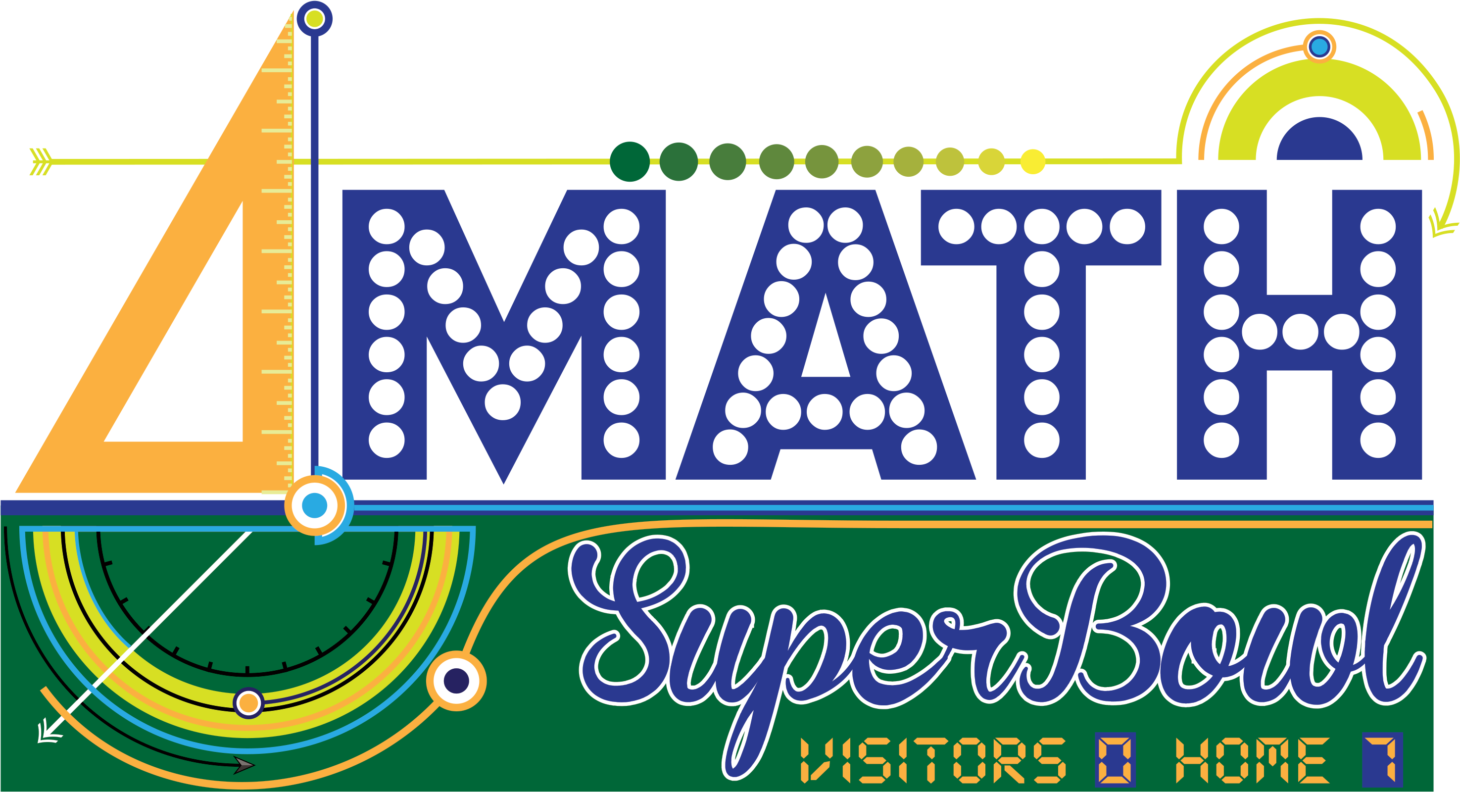 Math Super Bowl Logo - Girls Night Out Clipart (2967x1615), Png Download