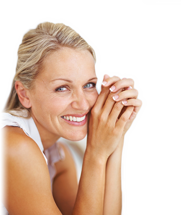 Dental Implants - Happy Woman Plastic Surgery (355x421), Png Download