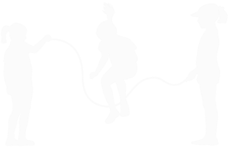 jump ﻿start Your Summer Jump Rope Camp - White Jump Rope Silhouette (456x297), Png Download