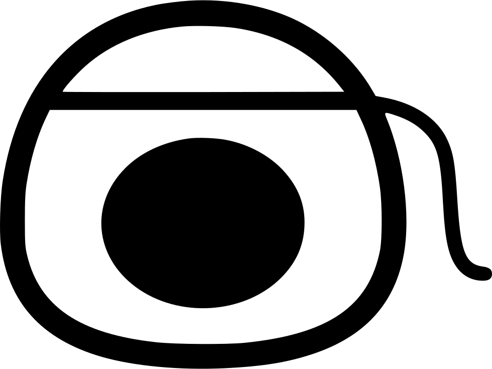 Dental Floss Comments - Circle (980x734), Png Download