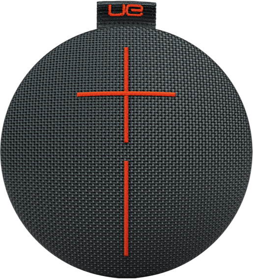 Portable/shower Speaker For Echo Dot - Ue Roll 2 Black (515x566), Png Download