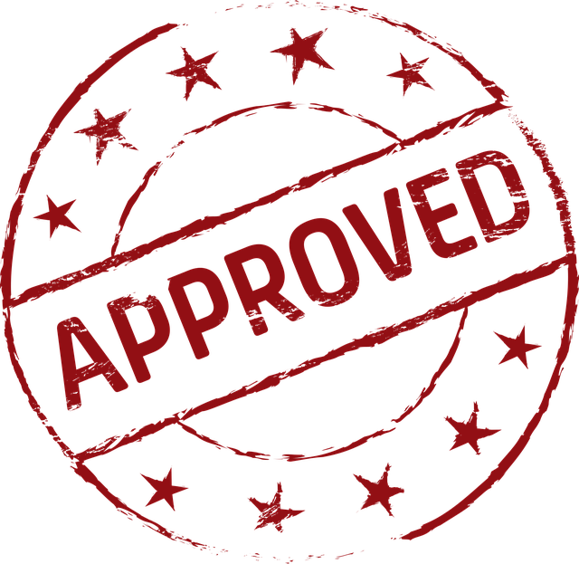 Approved, Stamp, Stamp Approved, Symbol, Mark, Office - Approved (640x623), Png Download