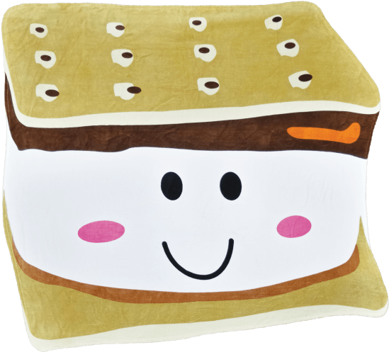 Picture Of Smiley S'more Oversized Towel - Towel (550x550), Png Download