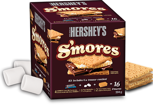 Hershey's S'mores Kit Anonymous Mon May 22 - Hershey's S'mores Kit 594 G (529x363), Png Download