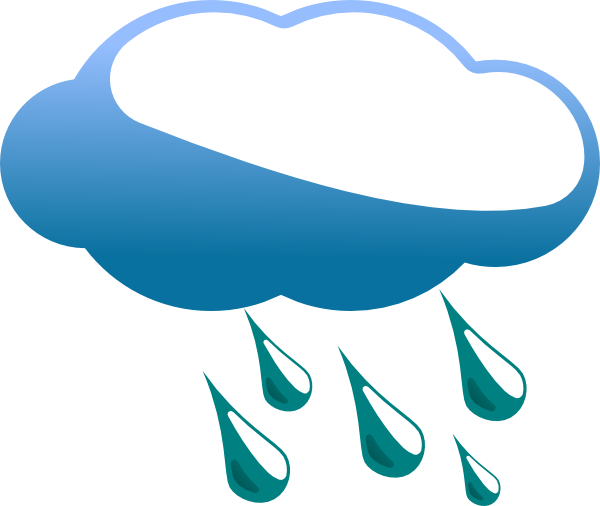 Rain Cloud Clipart - Clip Art (600x506), Png Download