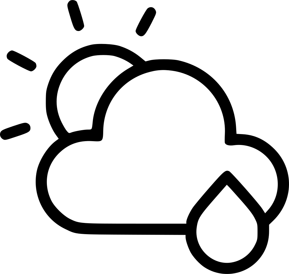 Png File - Nube Y Sol Para Colorear (980x928), Png Download