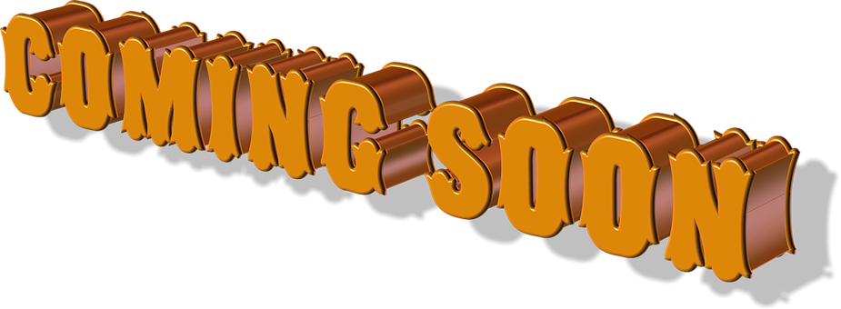 Coming Soon Web Soon Coming Design Sign An - Coming Soon Text Png (925x340), Png Download
