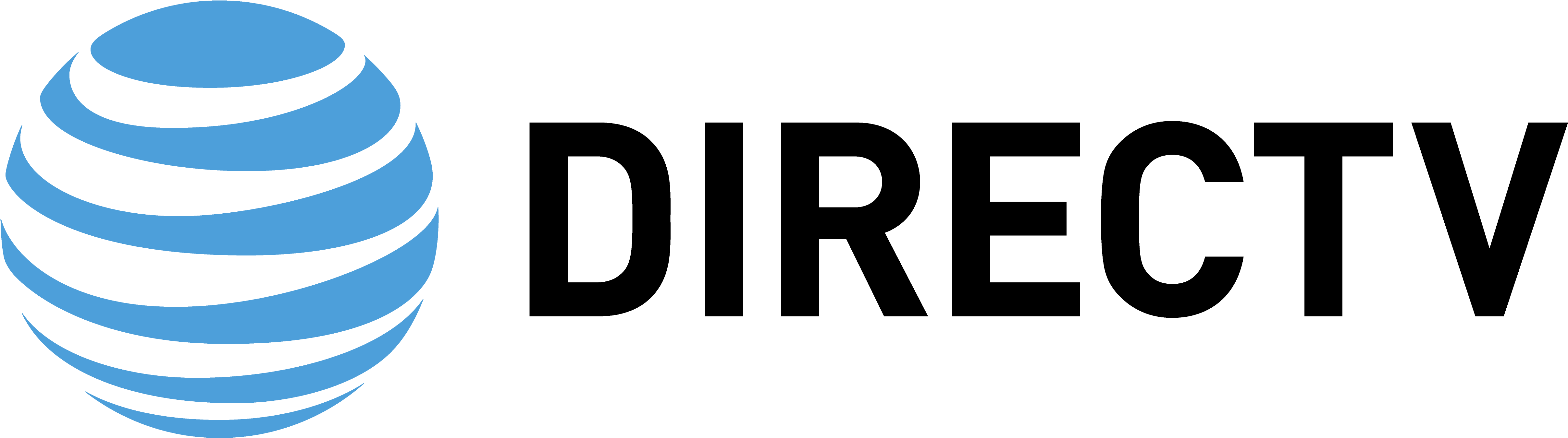 Exciting News From Directv Coming Soon - Direct Tv Logo Black And White (4845x1365), Png Download