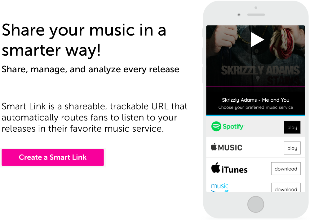 We're Excited To Introduce Smart Link - Itunes (1000x712), Png Download
