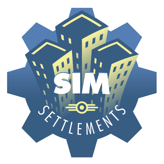 Sim Settlements - Fallout 4 (550x550), Png Download