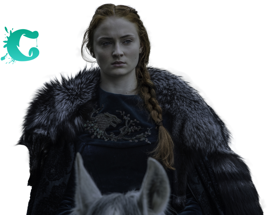 Png Sansa Stark - Female Game Of Thrones Cast (1095x729), Png Download