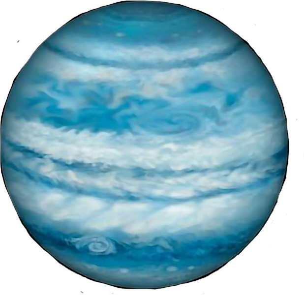 Jupiter Planet Natnat7w Stickerfreetoedit - Largest Planet (618x600), Png Download