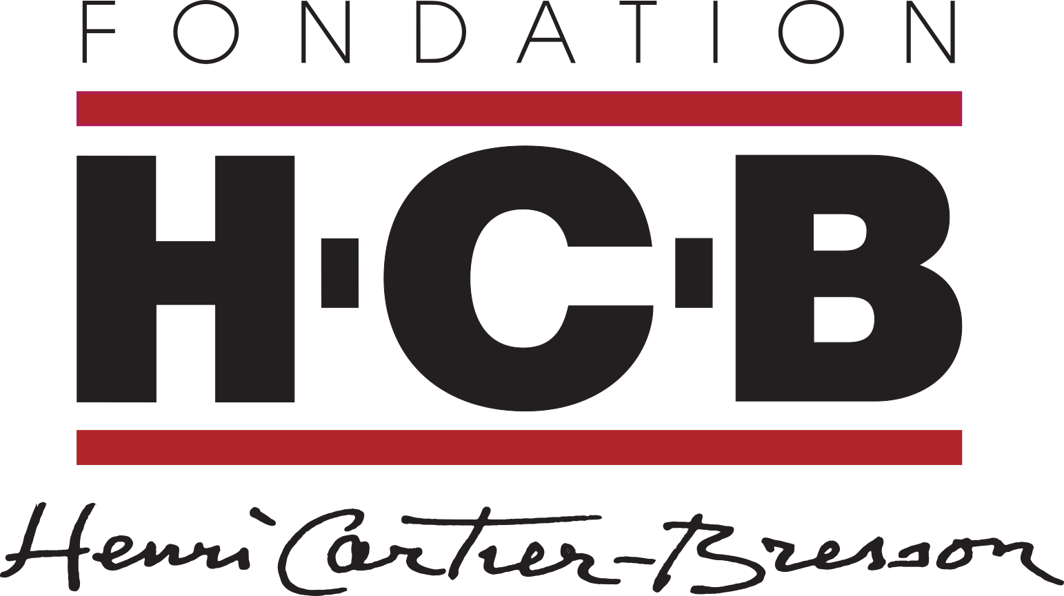 Fondation Hcb - Logo Fondation Cartier Bresson (1543x865), Png Download