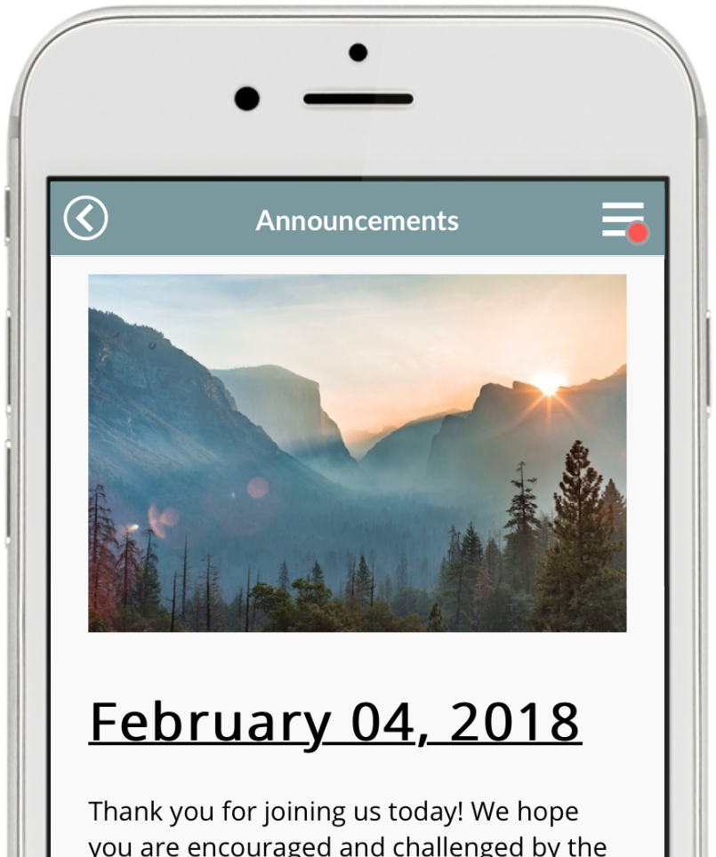 Info Page Announcements - Iphone (2272x1019), Png Download