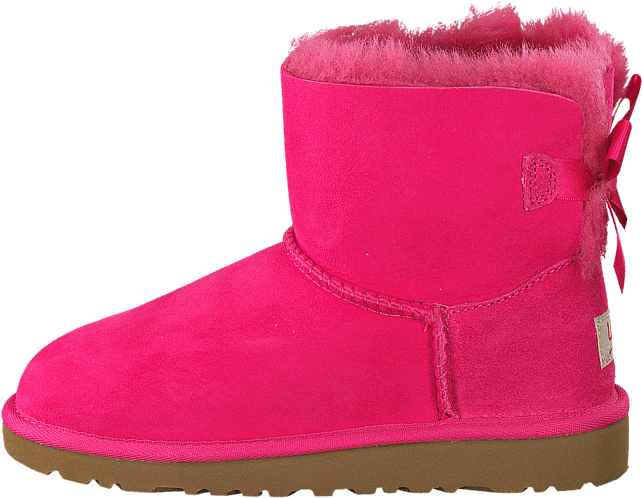 Köp Ugg Australia K Mini Bailey Bow Cerise Rosa Skor - K Mini Bailey Bow (705x705), Png Download