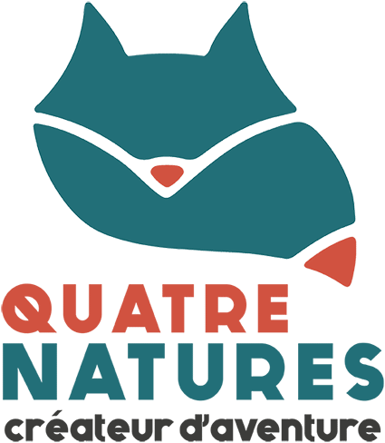 Quatre Natures - Quatre Natures Logo (448x500), Png Download