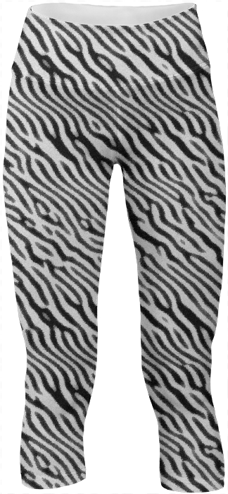 Zebra Print Yoga Pants $65 - 点 (400x719), Png Download