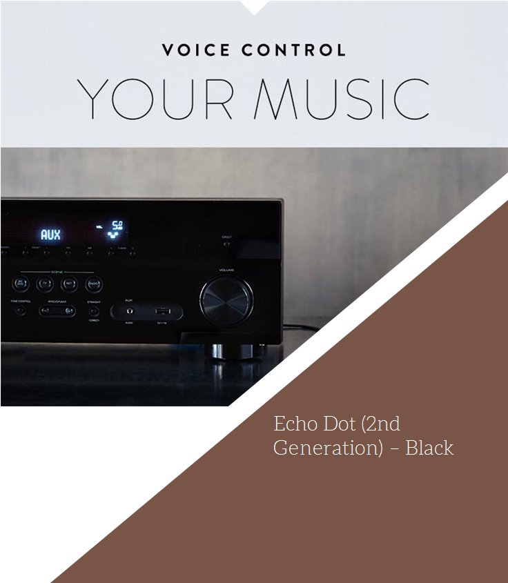 Echo Dot Black - Cd Player (735x1100), Png Download