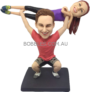 Au All Rights Reserved - Figurine (400x394), Png Download