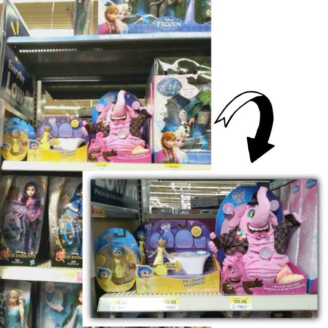You Can Find The Tomy Inside Out Toys With The Disney - Toy (650x650), Png Download