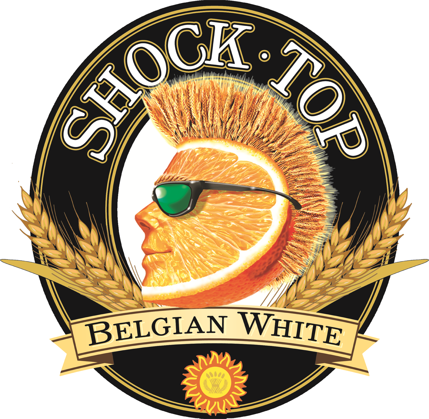 Original-logo - Shock Top Belgian White Logo (1500x1466), Png Download