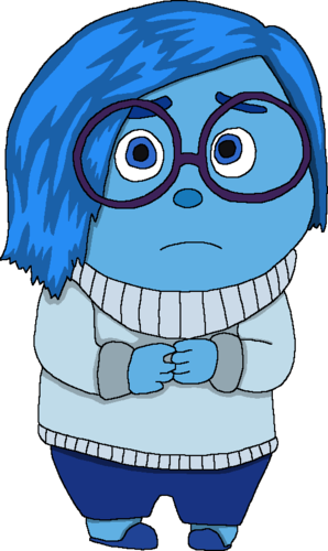 Sadness Clipart Inside Out - Inside Out (298x500), Png Download