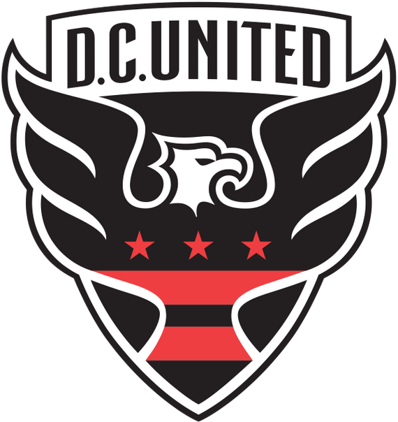New England Revolution - Dc United Fc Logo (570x604), Png Download