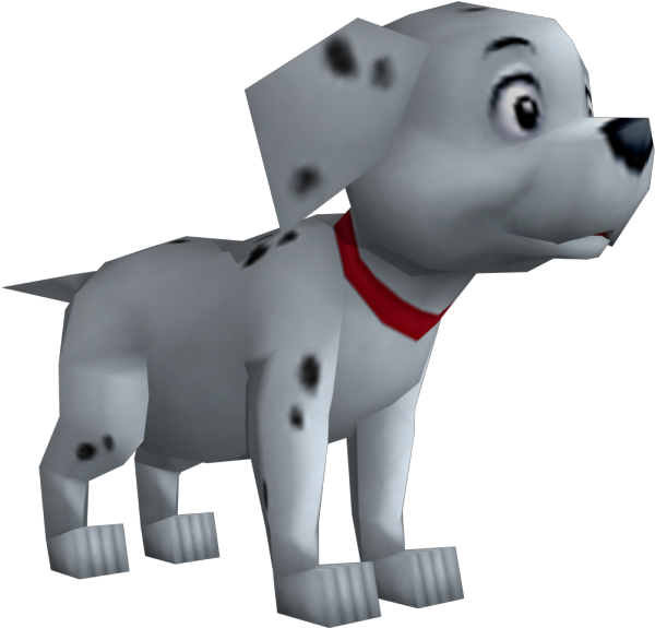 Download Zip Archive - Dalmatian Puppy Kingdom Hearts (750x650), Png Download