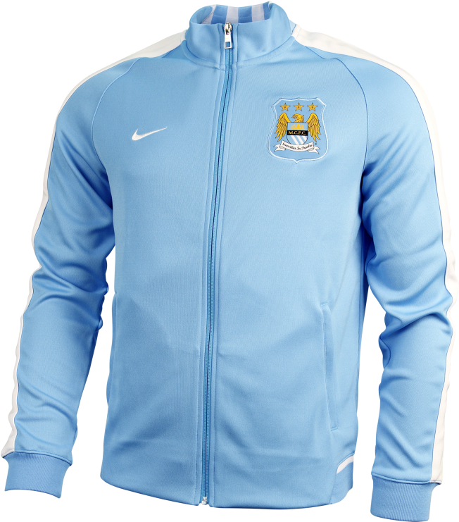 Manchester City 2015/16 Men's N98 Jacket - Polar Fleece (740x740), Png Download