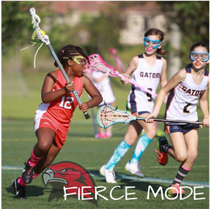 Fierce Mode - Lacrosse (500x300), Png Download